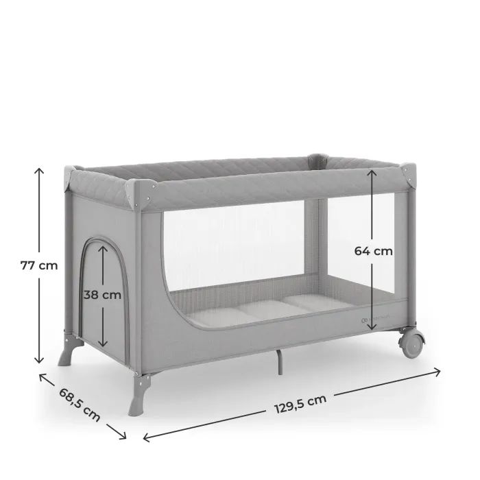 Детский манеж Kinderkraft Leody Up Grey (5902533930159) изображение 7