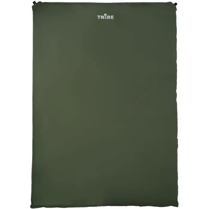 Туристический коврик Tribe Comfort самонадувний 5 cm Double green (T-BB-0015-green)