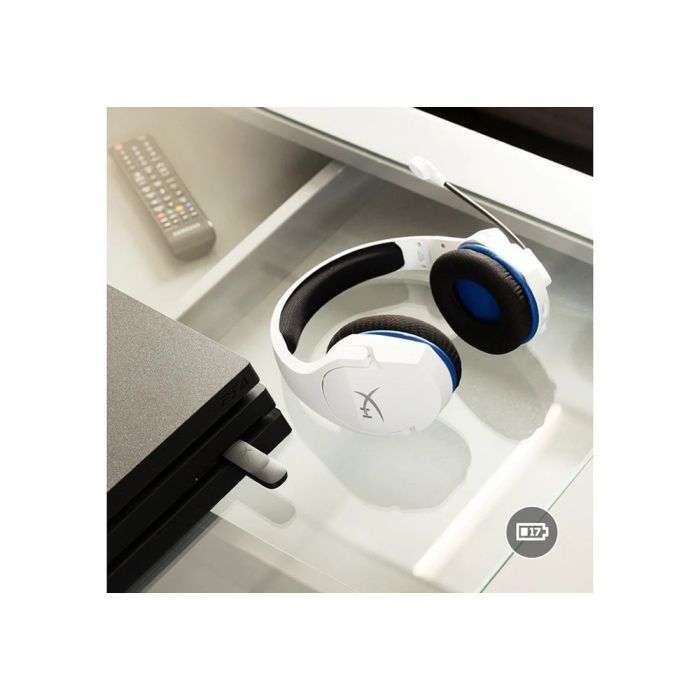 Наушники HyperX Cloud Stinger Core Wireless PS4/PS5 White/Blue (4P5J1AA) изображение 10