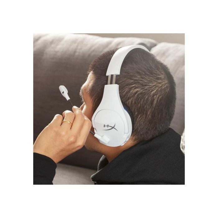 Наушники HyperX Cloud Stinger Core Wireless PS4/PS5 White/Blue (4P5J1AA) изображение 14