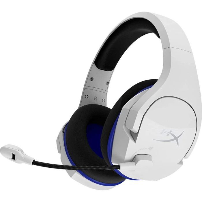 Наушники HyperX Cloud Stinger Core Wireless PS4/PS5 White/Blue (4P5J1AA)