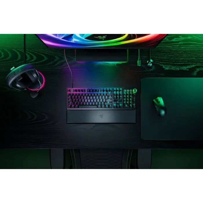Клавиатура Razer Huntsman V3 Pro Analog Optical Switch 8KHz USB UA Black (RZ03-05530100-R3M1) изображение 6