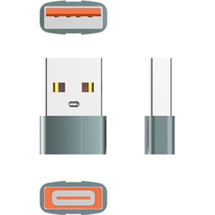 Перехідник USB AM to USB-C F LDNIO (LC150) зображення 6