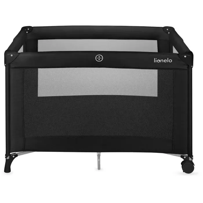 Дитячий манеж Lionelo AMELIE BLACK CARBON (LO-AMELIE BLACK CARBON) зображення 2