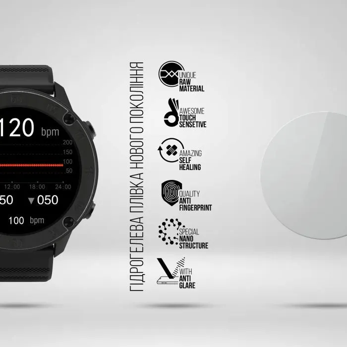 Пленка защитная Armorstandart Matte hydrogel Blackview X5 47mm 6 pcs (ARM92005) изображение 2