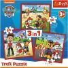 Пазл Trefl Paw Patrol Щасливі собаки 3 в 1 (5900511348675) зображення 5