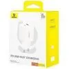 Зарядное устройство Baseus 1xUSB-C PD30W + 1xUSB QC3.0 white (P10111404213-00) изображение 4