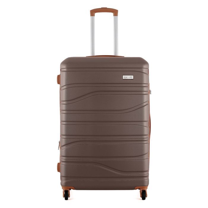 Чемодан Semi Line 24" (M) Graphite/Brown (T5689-2) (DAS303579) изображение 2