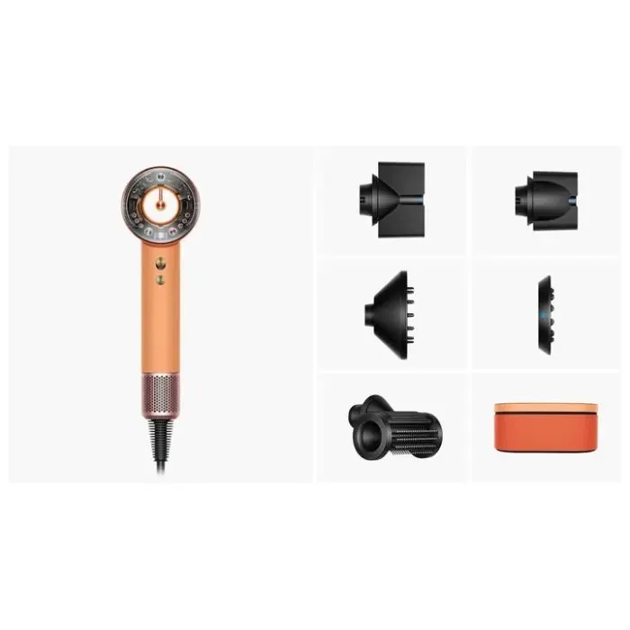 Фен Dyson HD16 Nural Straight/Wavy Ceramic apricot/Topaz (176964-01) изображение 3
