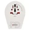 Переходник US/UK/AU/CN/JP to EU 1xUSB-C EMOS (P0055U) изображение 3