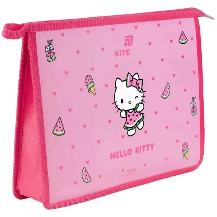 Папка на молнии Kite A4+ Hello Kitty (HK26-428)