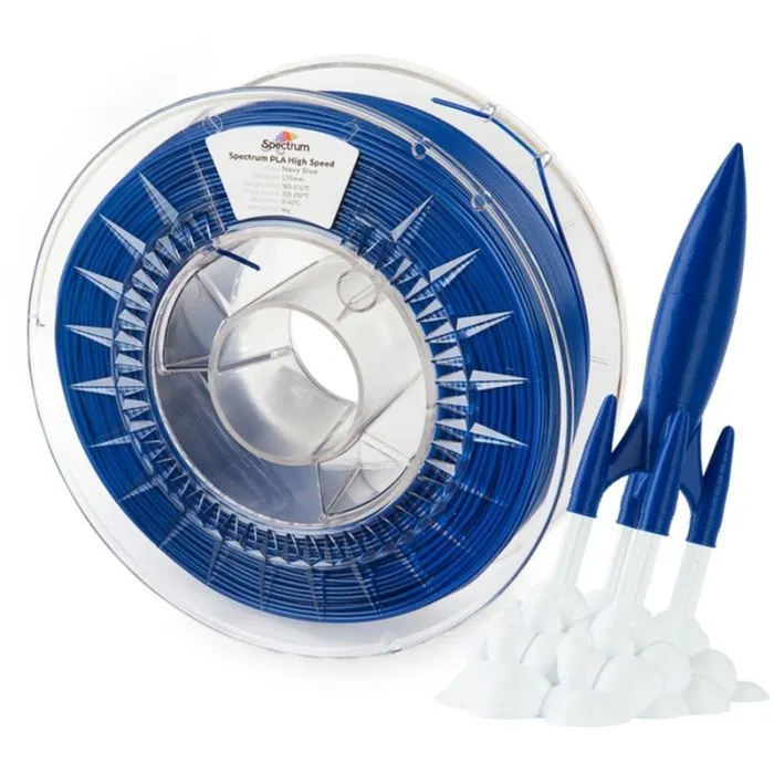 Пластик для 3D-принтера Spectrum PLA HS Premium 1.75mm 1kg Navy Blue (81064) изображение 3