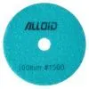 Круг зачистной Alloid Pro, алмазный, шлифовальный, на липучке, COMBS, 100мм, зерно 1500 (DD-63384)