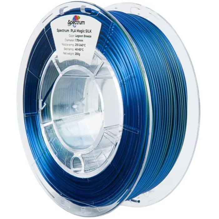 Пластик для 3D-принтера Spectrum PLA Magic SILK 1.75mm 0.25kg Lagoon Breeze (81399)