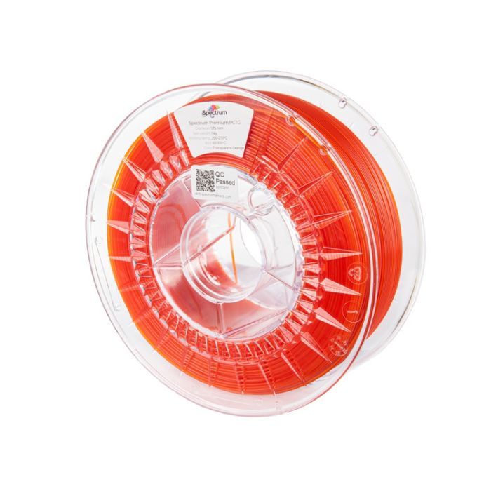 Пластик для 3D-принтера Spectrum PCTG Premium Transparent 1.75mm 1kg Clear (80734)