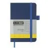 Книга записна Buromax ETALON 95 х 140 мм, 96 аркушів, клітинка, синій (BM.296160-02)