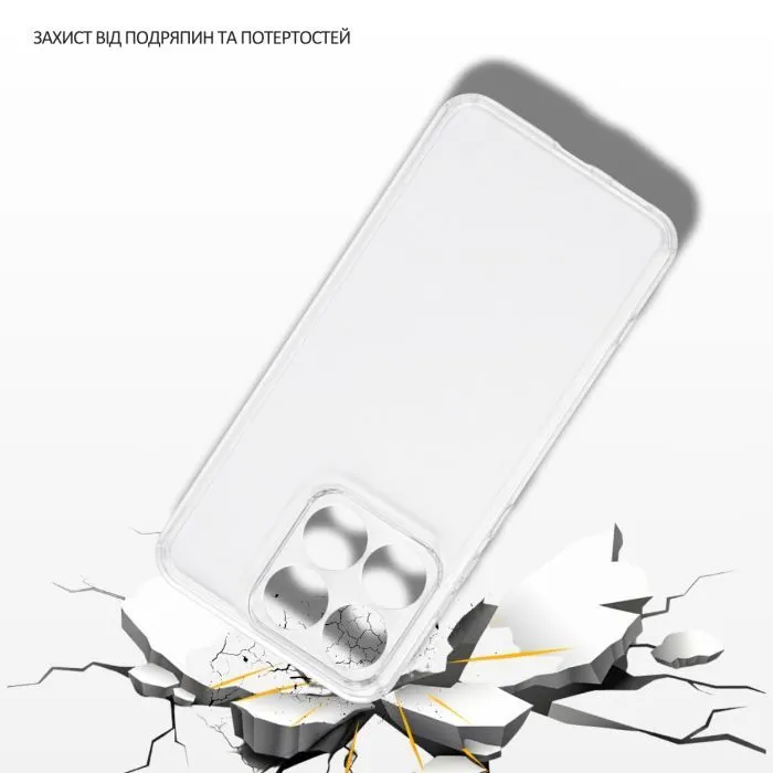 Чехол для мобильного телефона BeCover Silicone Motorola Edge 70 Fusion Transparent (716052) изображение 4