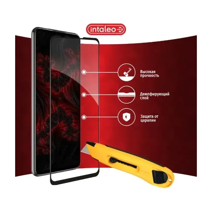 Скло захисне Intaleo Full Glue ZTE Blade V30 Black (1283126515644) зображення 5