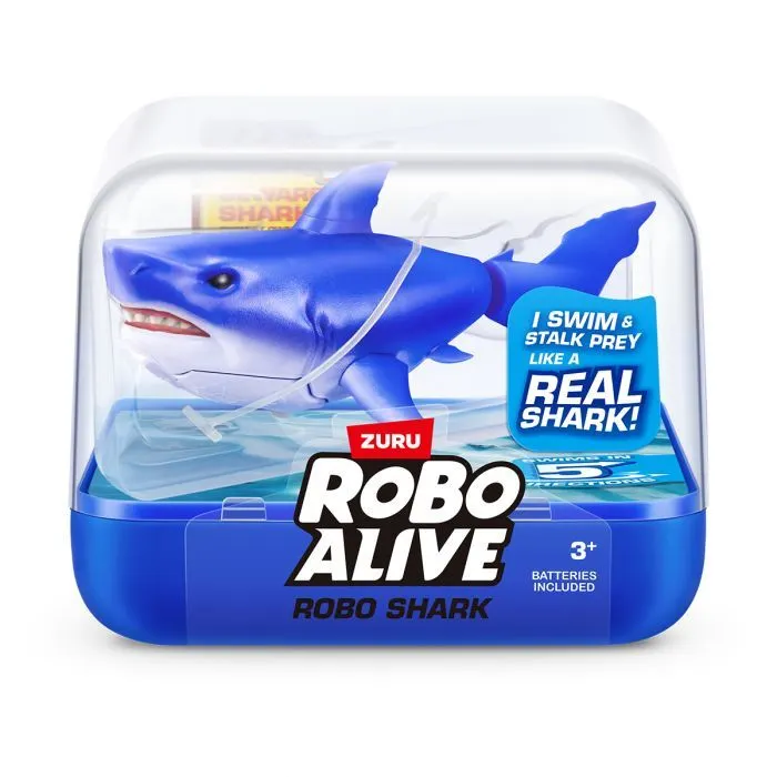 Интерактивная игрушка Pets & Robo Alive S1 Робоакула синяя (71165-2)