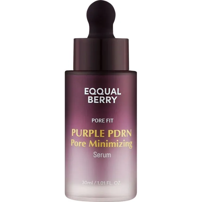 Сироватка для обличчя Eqqualberry Purple Pdrn Pore Minimizing Serum 30 мл (8809875456026)