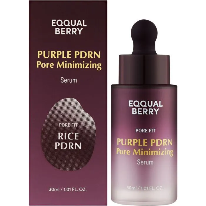 Сироватка для обличчя Eqqualberry Purple Pdrn Pore Minimizing Serum 30 мл (8809875456026) зображення 2