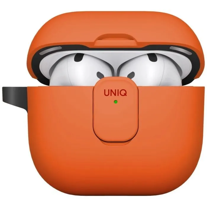 Чохол для навушників Uniq Чохол UNIQ Clyde для AirPods 4 Lock Case помаранчевий UNIQ-AIRPODS(2024)- CLYVO (8886463693230)