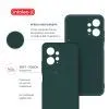 Чохол до мобільного телефона Intaleo Silicone Xiaomi Redmi Note 12 Dark Green (1283126600982) зображення 5