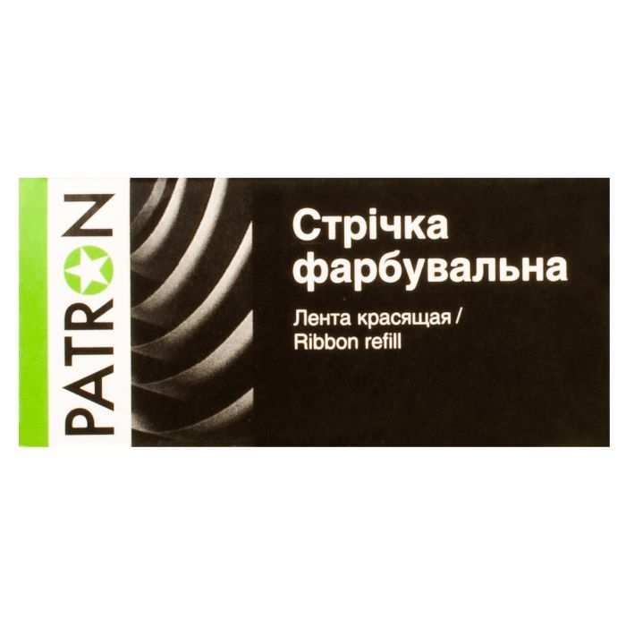 Стрічка до принтерів 13мм х 7м (Л.М.) Patron (RIB-PN-12.7x7-ЛМ-B) зображення 2