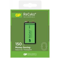 Аккумулятор Крона ReCyko+ 150mAh Gp (GP15R8HBE-2GBE1 / 4891199106095)
