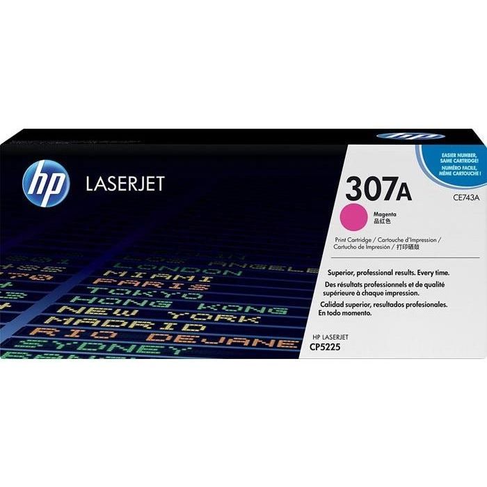 Картридж HP CLJ  307A Yellow (CE742A)