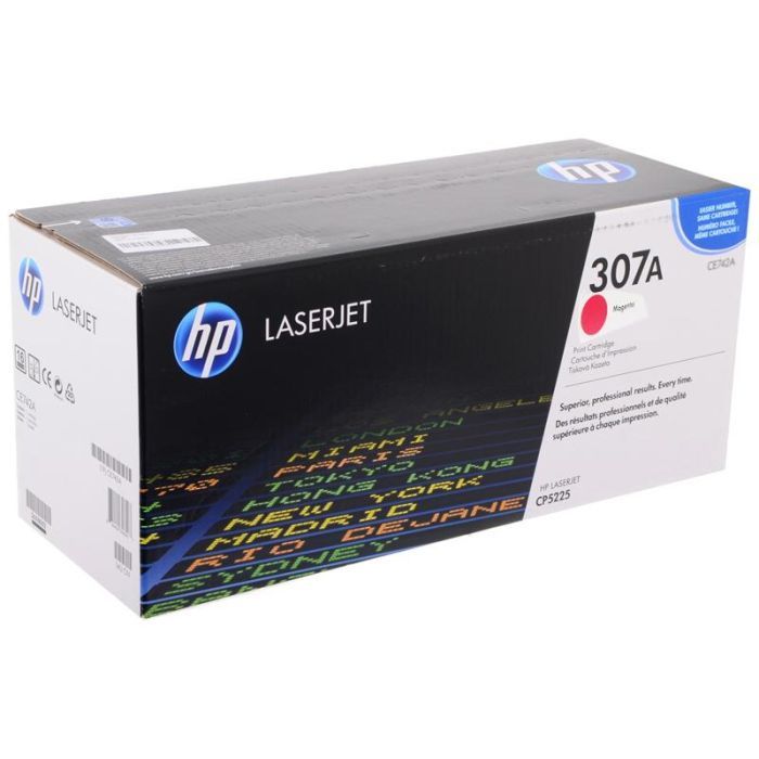 Картридж HP CLJ  307A Yellow (CE742A) изображение 2