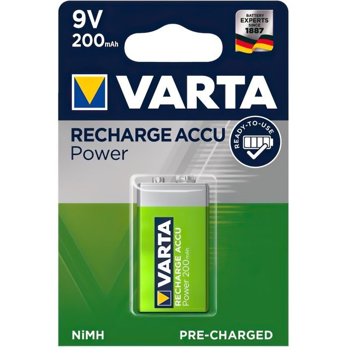 Аккумулятор Varta Крона Power Accu 6F22 9V 200m (56722101401)