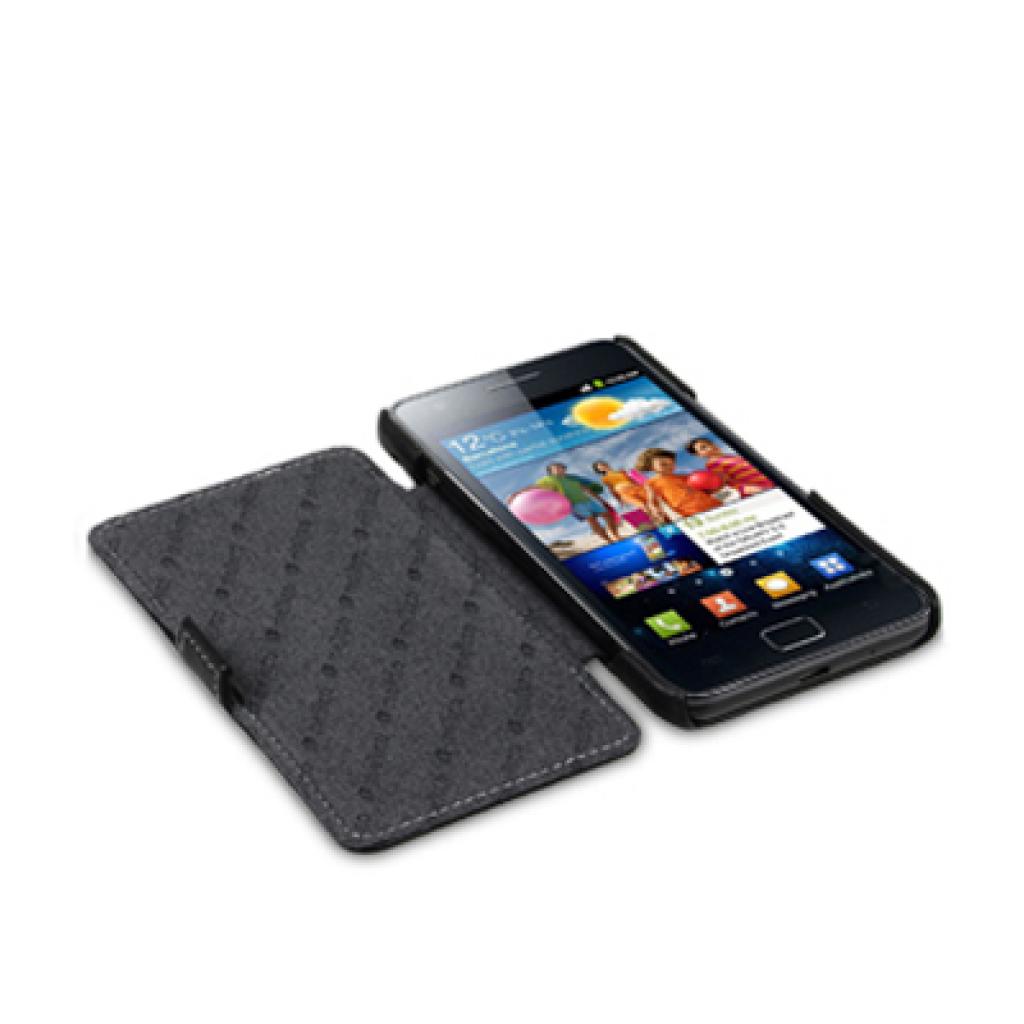 Чехол для мобильного телефона Melkco для Samsung i9105 Booka Type black (SS9100LCJB1BKNP) изображение 5