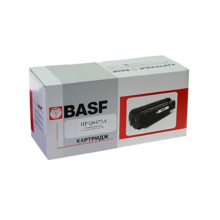 Картридж BASF для HP CLJ 3600/3800 Magenta (KT-Q6473A)
