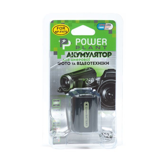 Аккумулятор к фото/видео PowerPlant Sony NP-FH70 (DV00DV1207) изображение 3