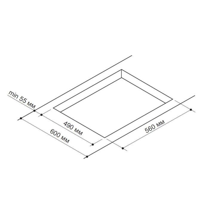 Варочна поверхня Pyramida PFG 647 BLACK LUXE зображення 7