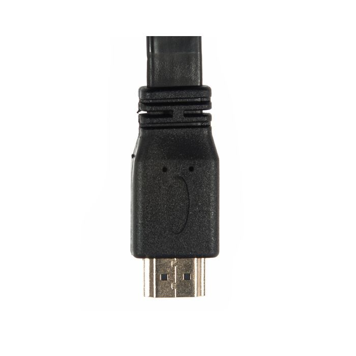 Кабель мультимедийный HDMI to HDMI 1.5m Vinga (CB020BK) изображение 4