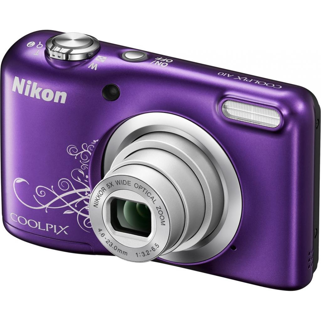 Цифровой фотоаппарат Nikon Coolpix A10 Purple Lineart (VNA983E1)