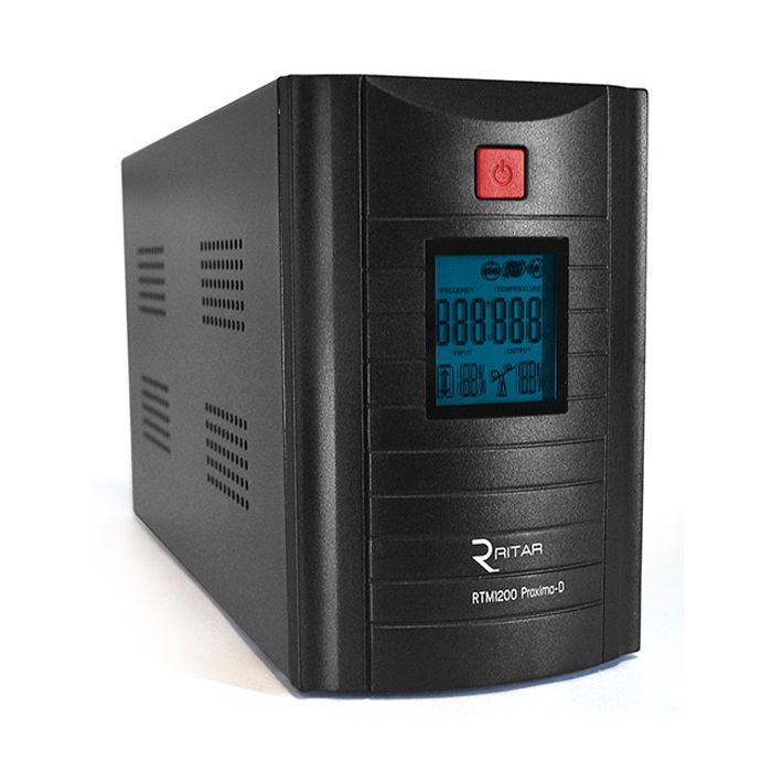 Источник бесперебойного питания Ritar RTM1200 (720W) Proxima-D (RTM1200D)