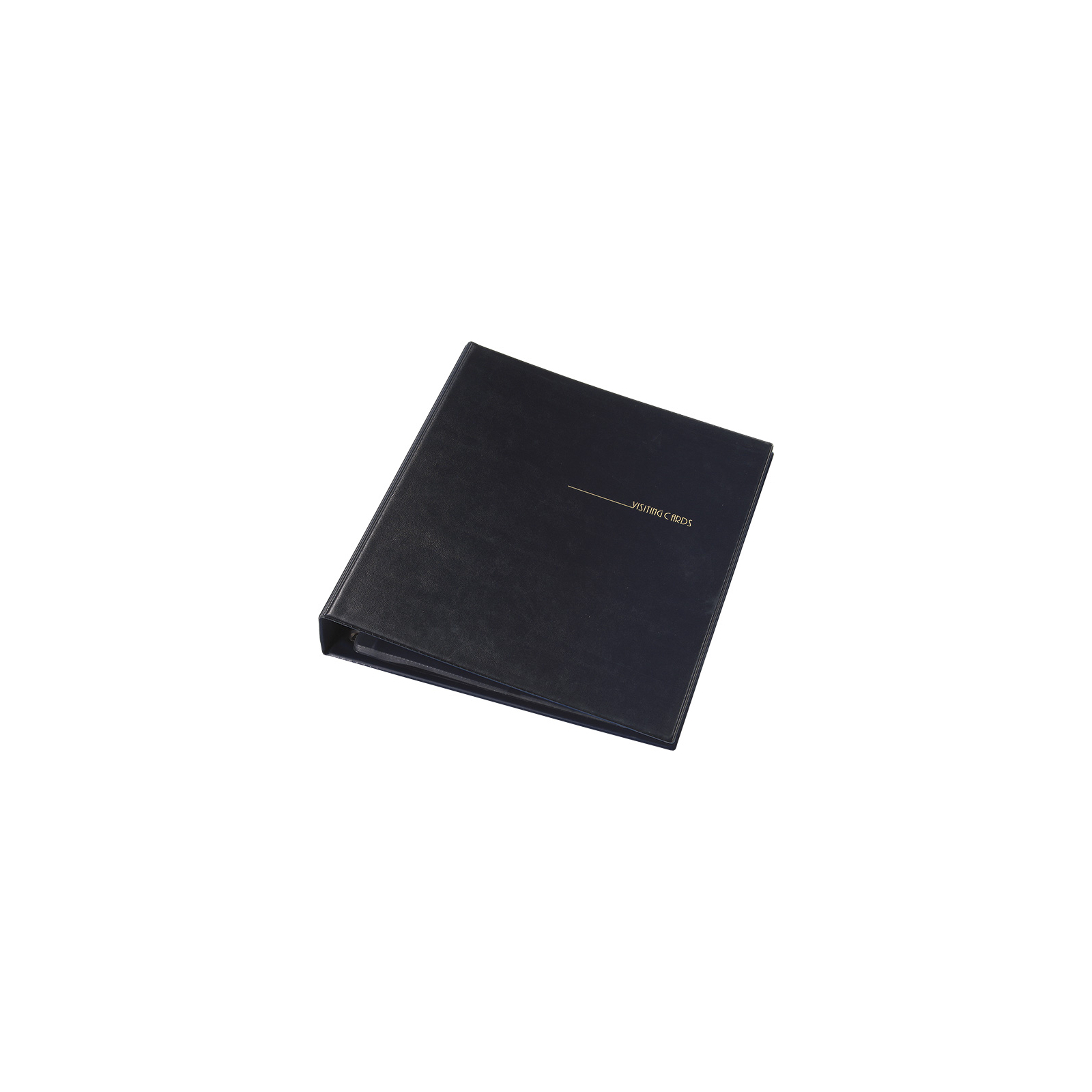 Візитниця Panta Plast 200 cards, on the rings, vinyl, black (0304-0008-01)