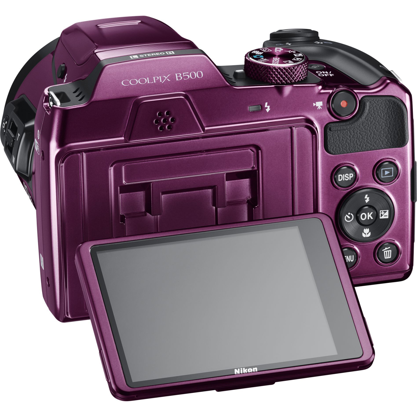 Цифровий фотоапарат Nikon Coolpix B500 Black (VNA951E1) зображення 6
