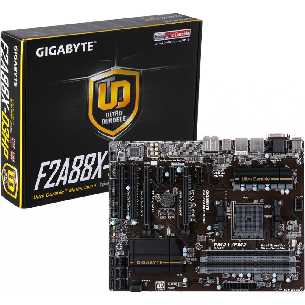 Материнская плата GIGABYTE GAF2A88XD3HPцены в Киеве и Украине