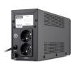 Пристрій безперебійного живлення Vinga LCD 600VA metal case (VPC-600M) зображення 3