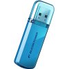 USB флеш накопитель Silicon Power 64GB Helios 101 Blue USB 2.0 (SP064GBUF2101V1B) изображение 2