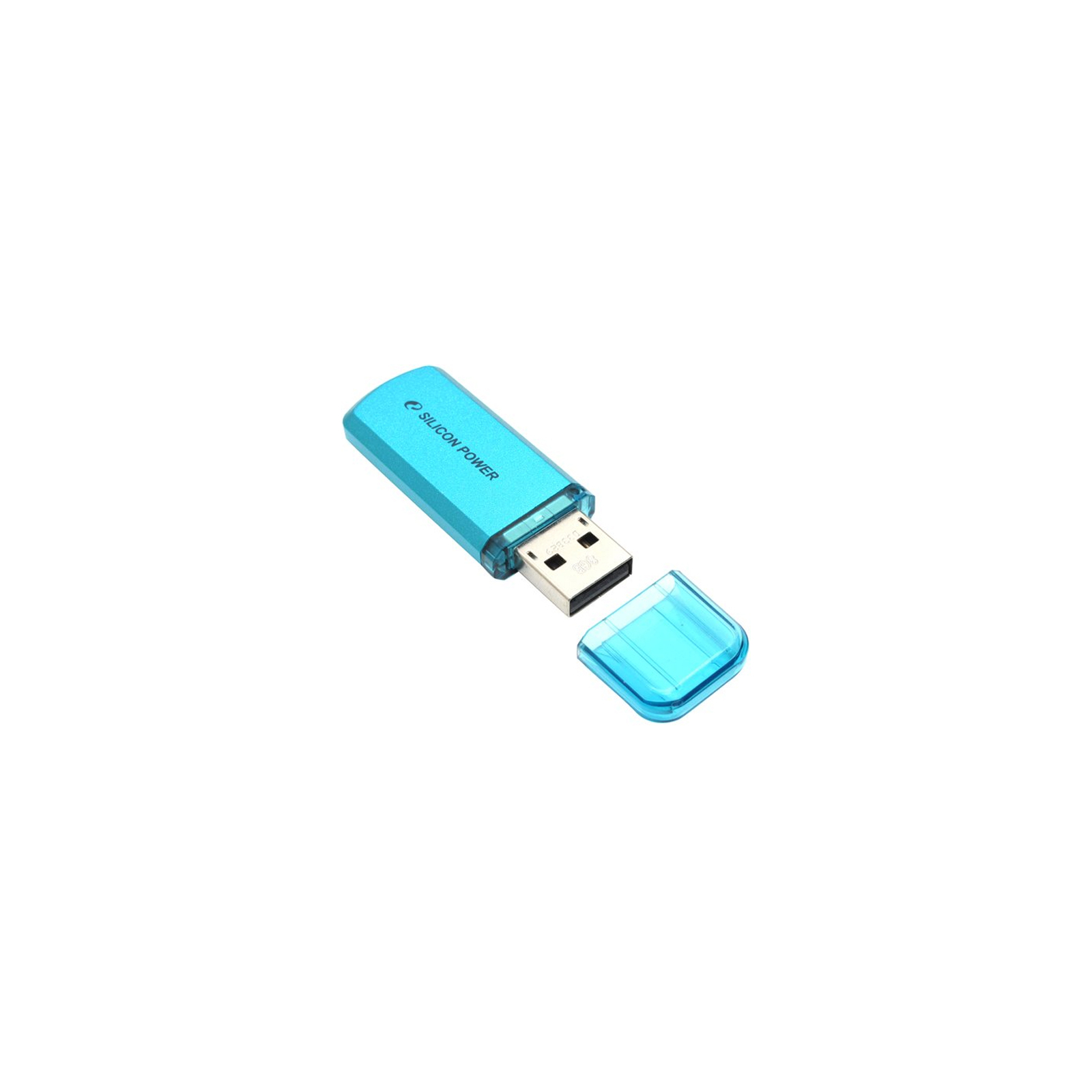 USB флеш накопитель Silicon Power 64GB Helios 101 Blue USB 2.0 (SP064GBUF2101V1B) изображение 4