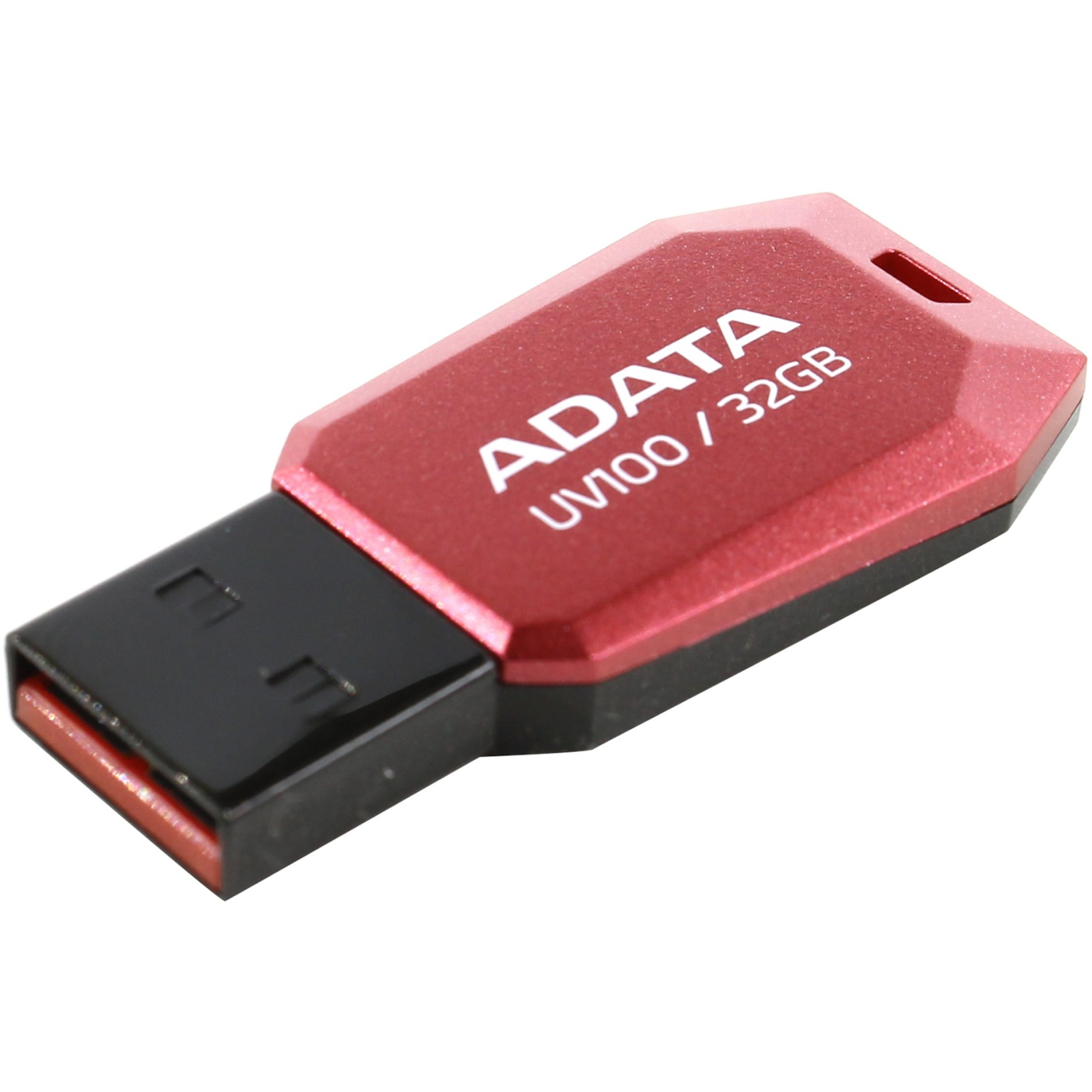 USB флеш накопитель ADATA 32GB DashDrive UV100 Black USB 2.0 (AUV100-32G-RBK) изображение 2