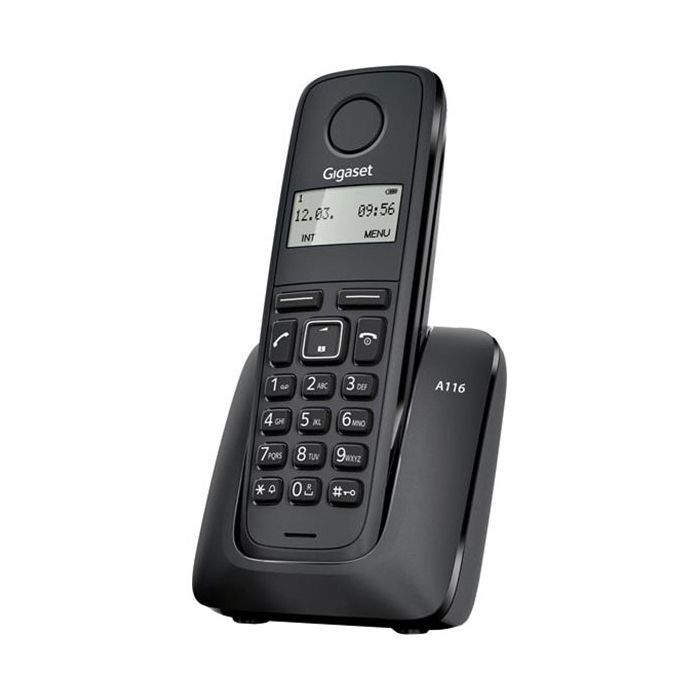 Телефон DECT Gigaset A116 Black (S30852H2801S301)