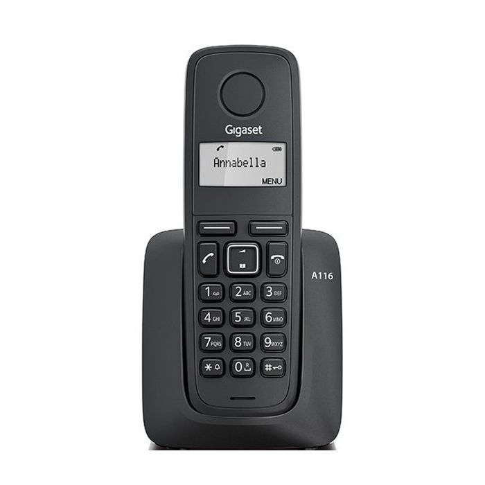 Телефон DECT Gigaset A116 Black (S30852H2801S301) изображение 2