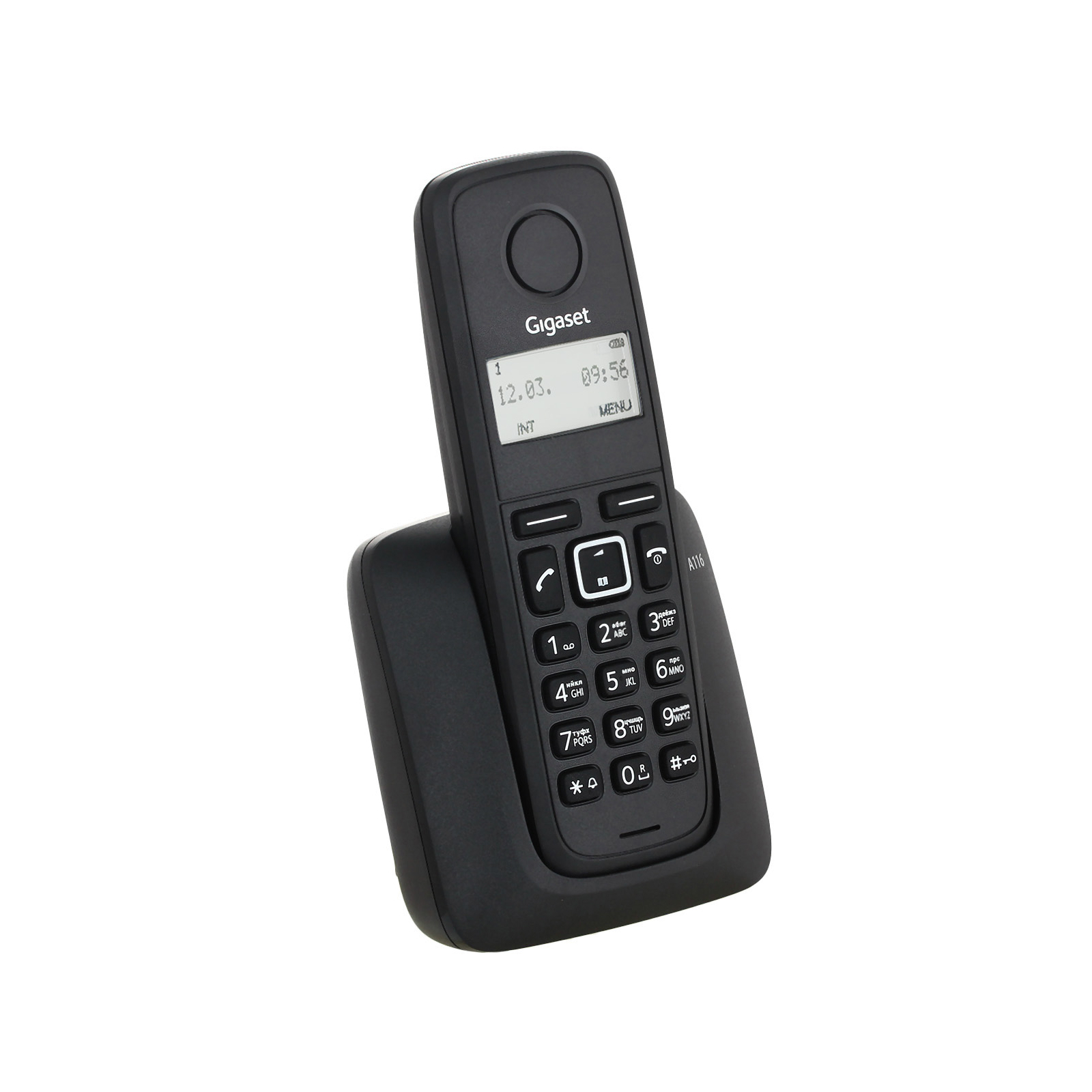 Телефон DECT Gigaset A116 Black (S30852H2801S301) зображення 4
