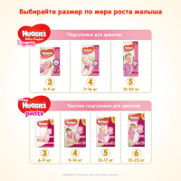 Подгузники Huggies Ultra Comfort 3 (5-9 кг) Jumbo для девч. 56 шт (5029053565354) изображение 8